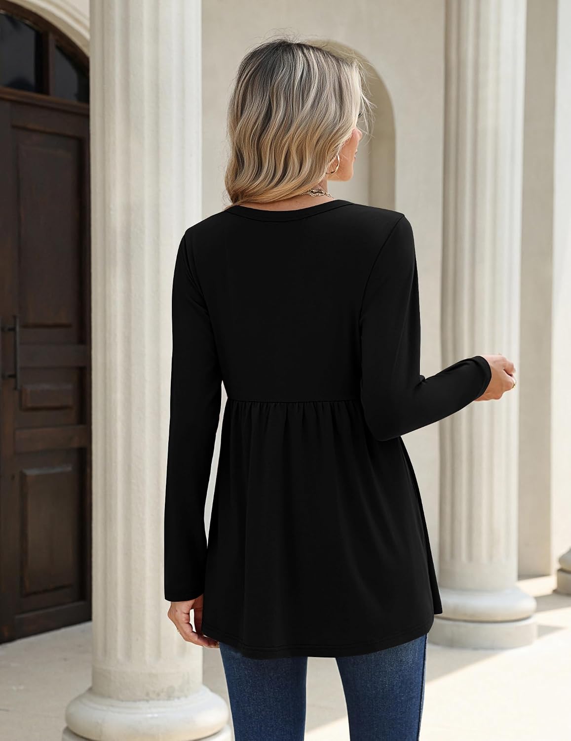 Zeagoo Women Blouses Long Sleeve