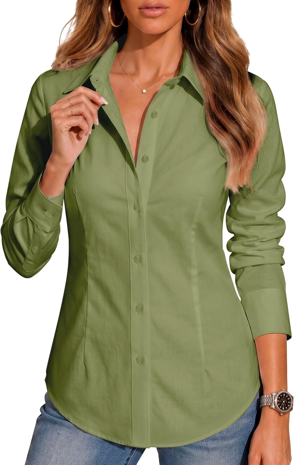 BBIBBI Blouses for Women Long