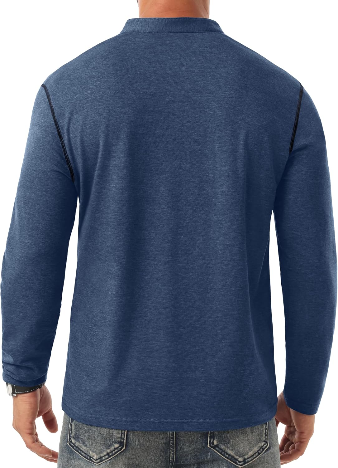 Sailwind Men's Henley Shirts Long