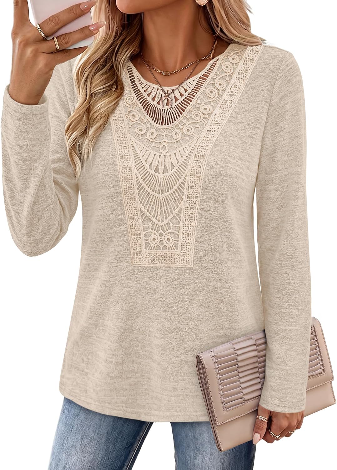 OFEEFAN Long Sleeve Shirts