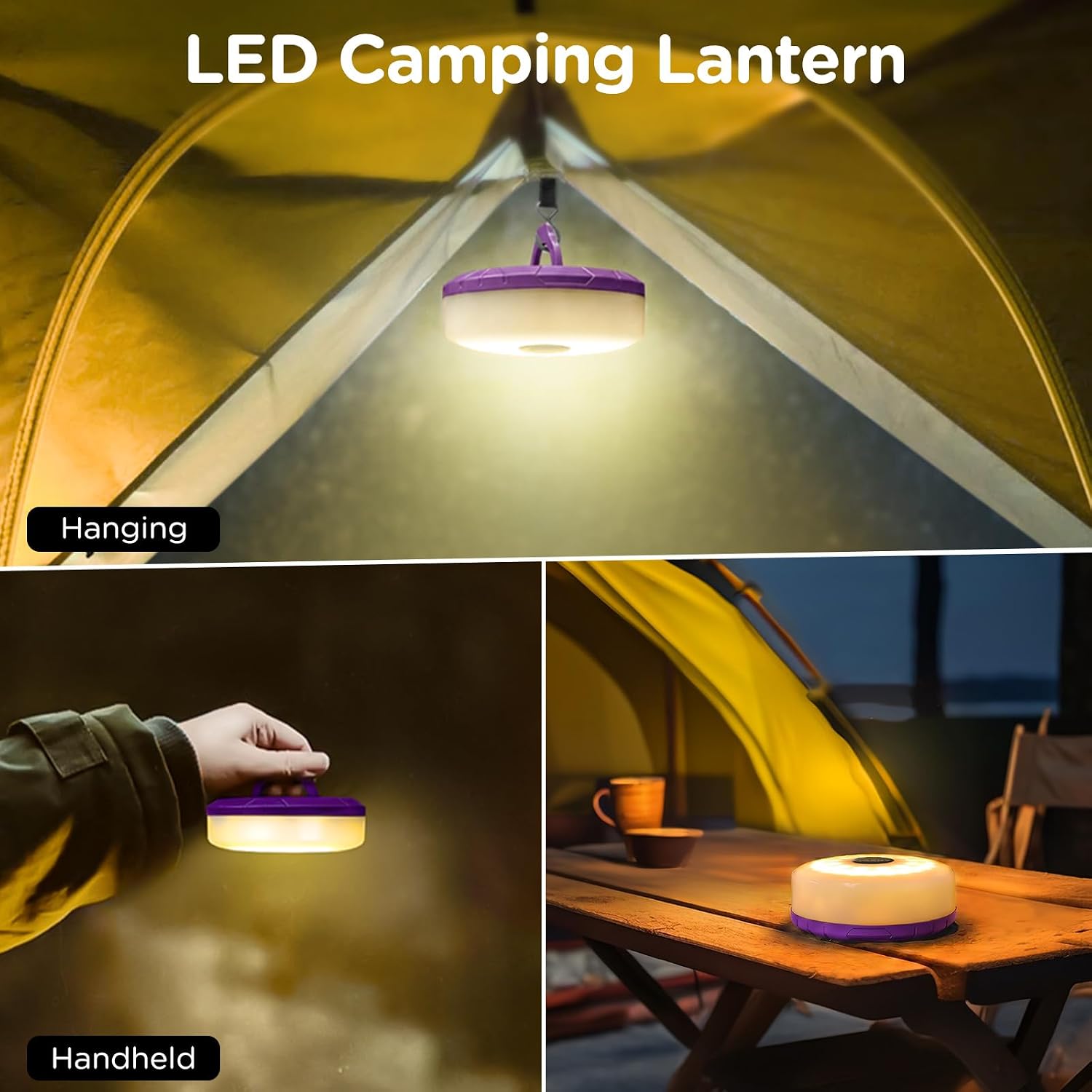 OGERY Camping String Lights 4