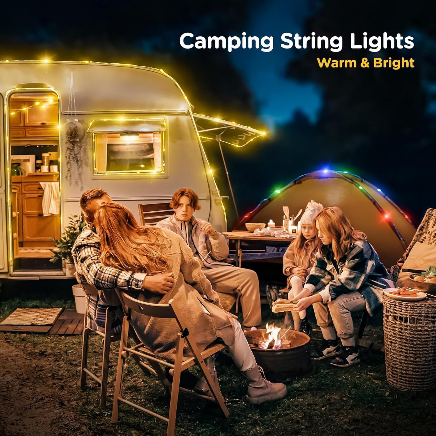OGERY Camping String Lights 4