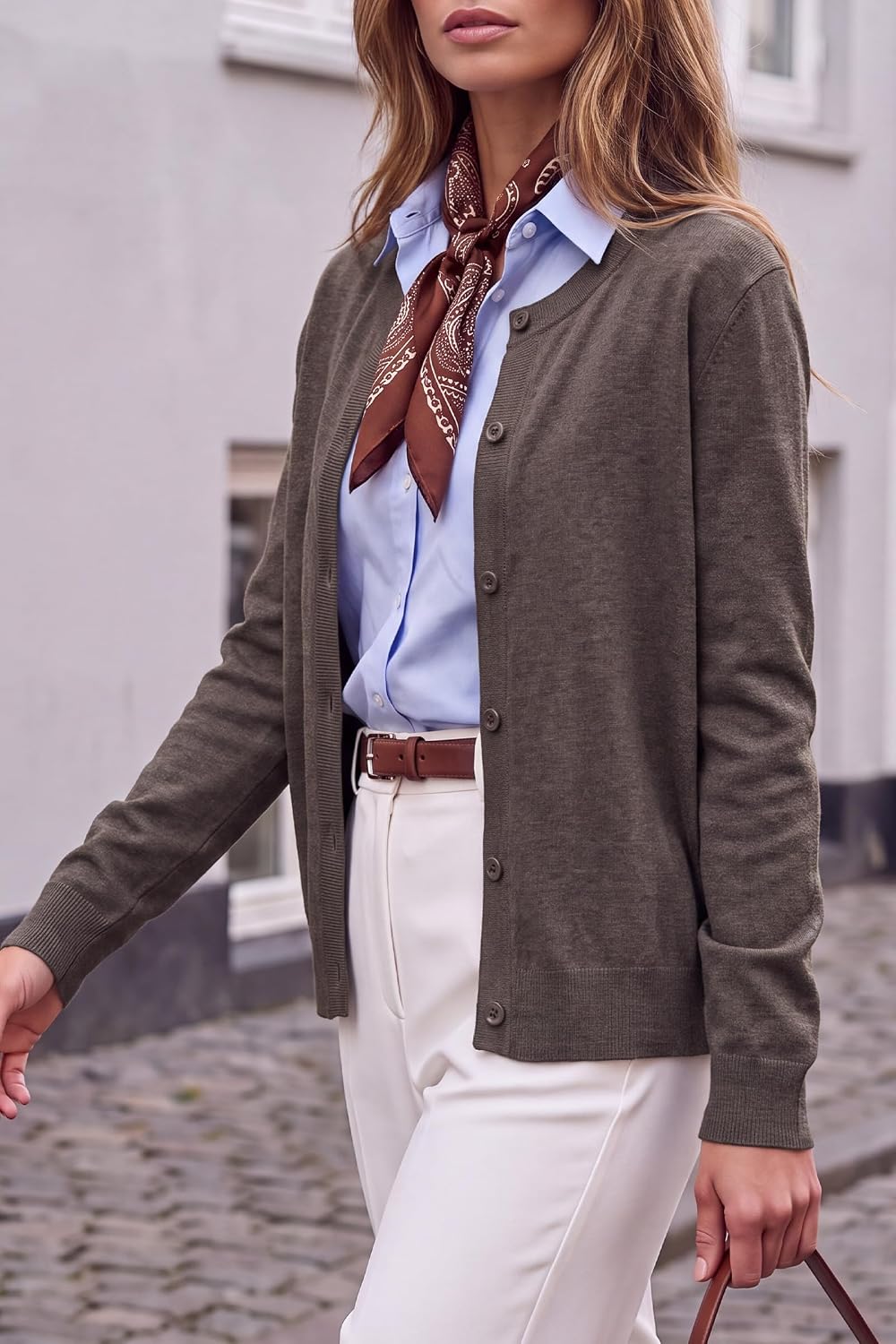 Arach&Cloz Women's Wool Blend Business