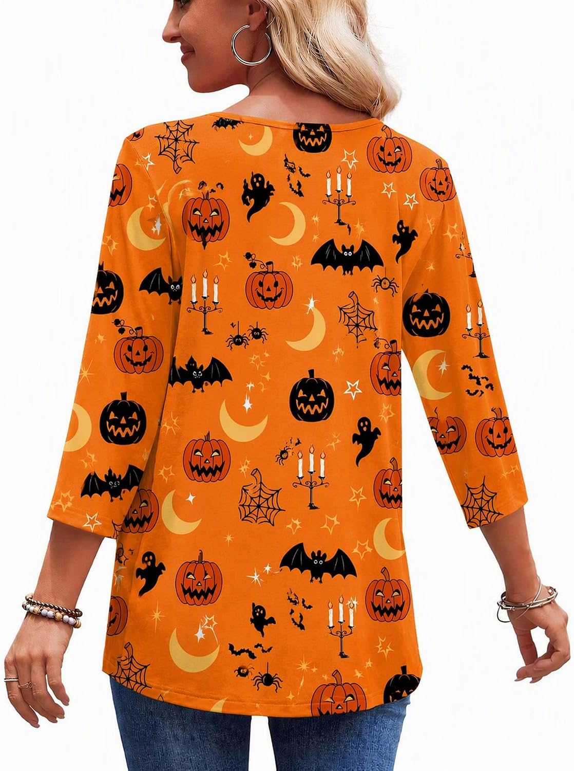 Zeagoo 3/4 Length Sleeve Womens