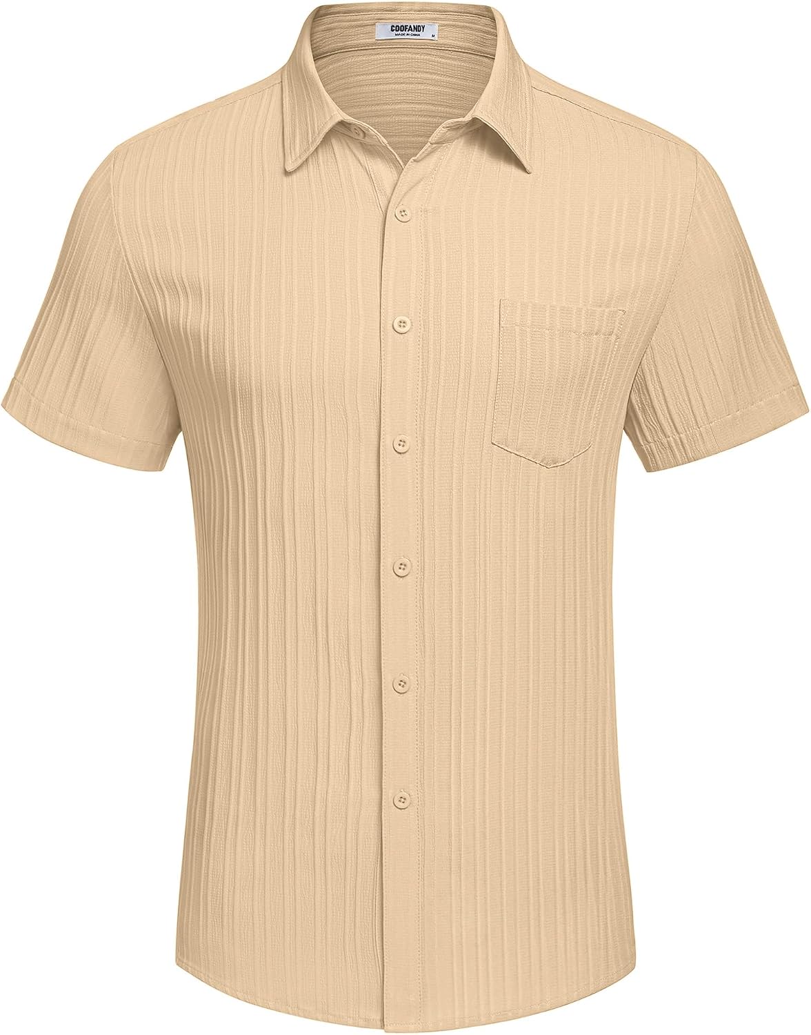 COOFANDY Men's Casual Button Down