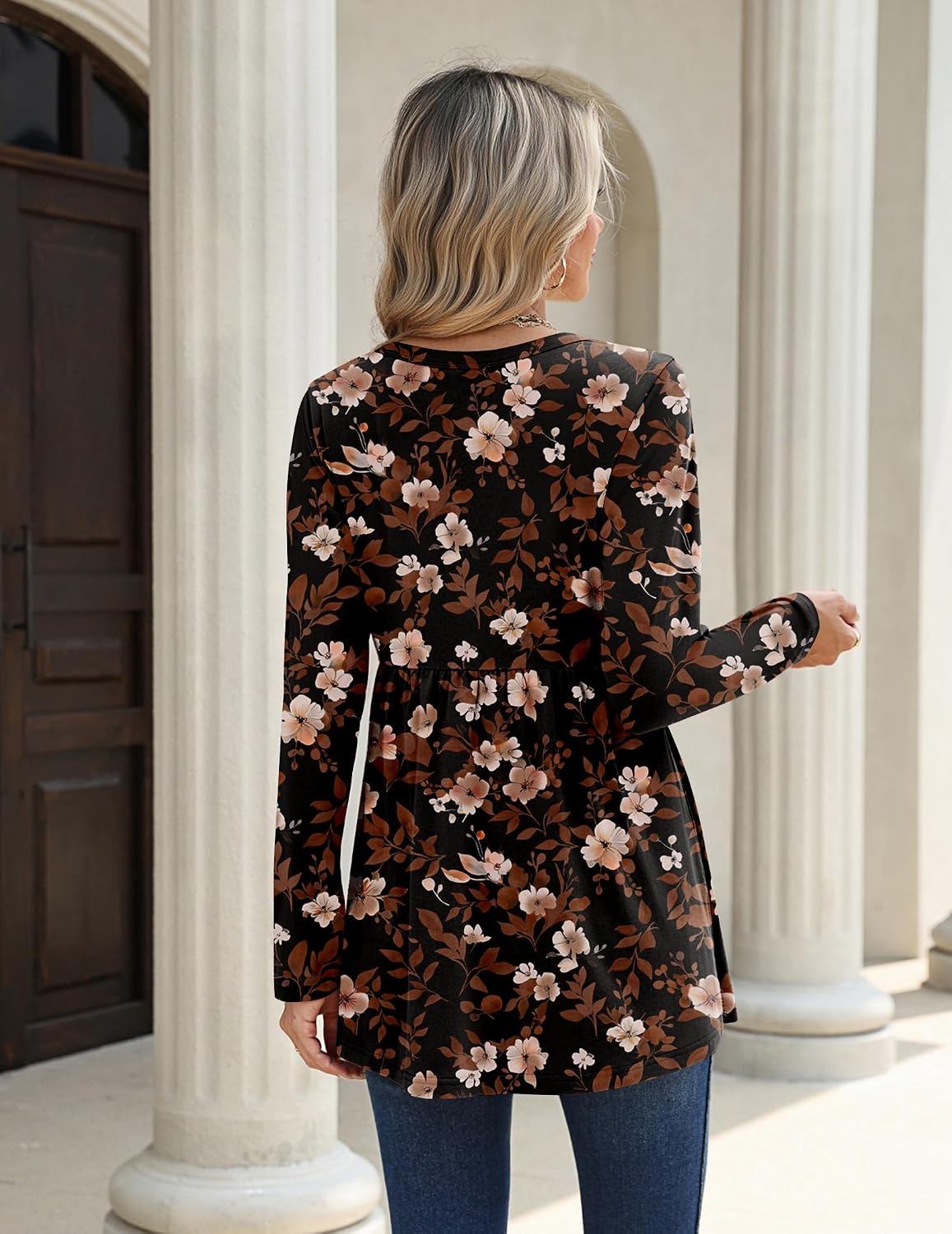Zeagoo Women Blouses Long Sleeve