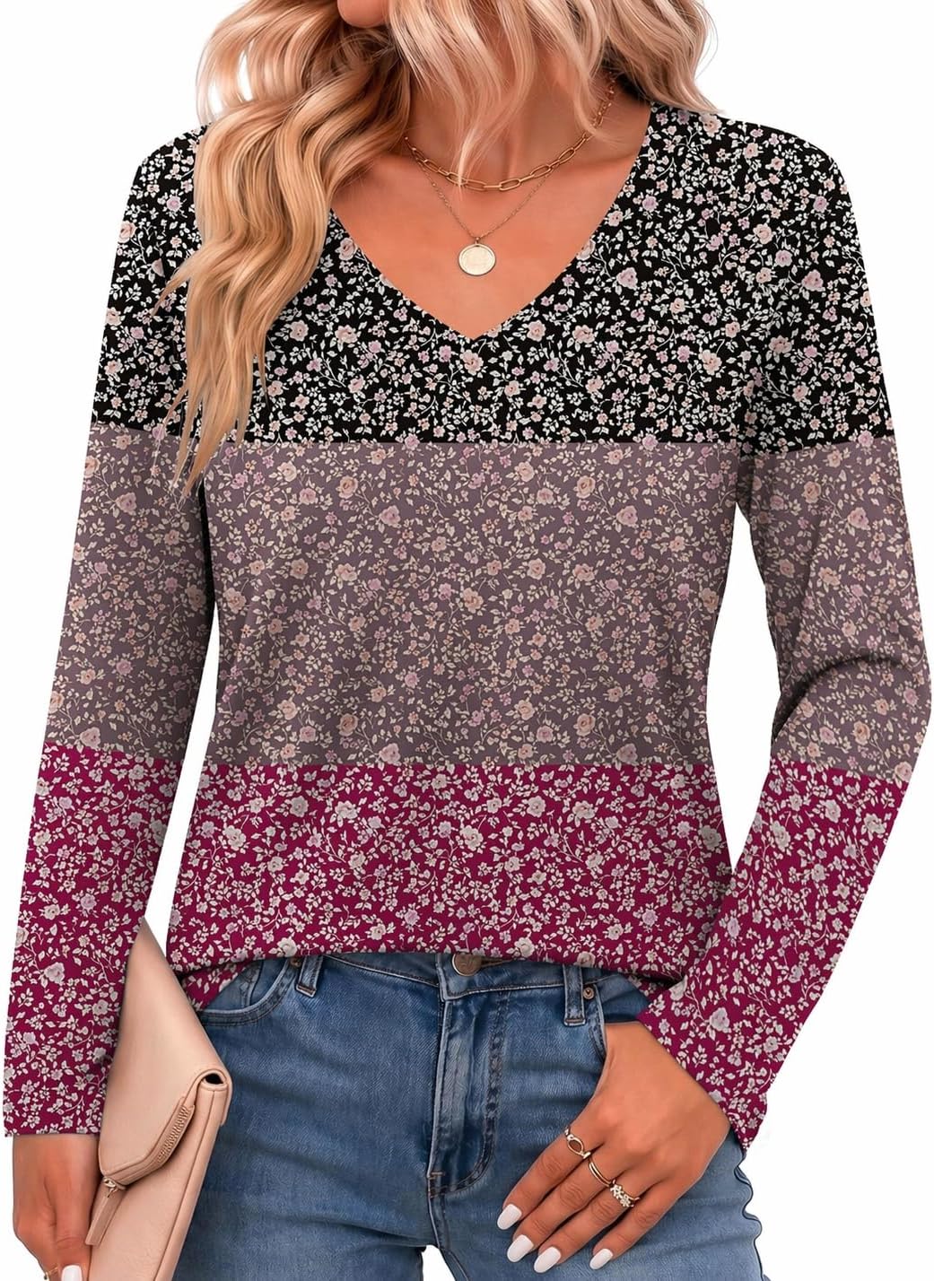 Zeagoo Womens Shirts Long Sleeve