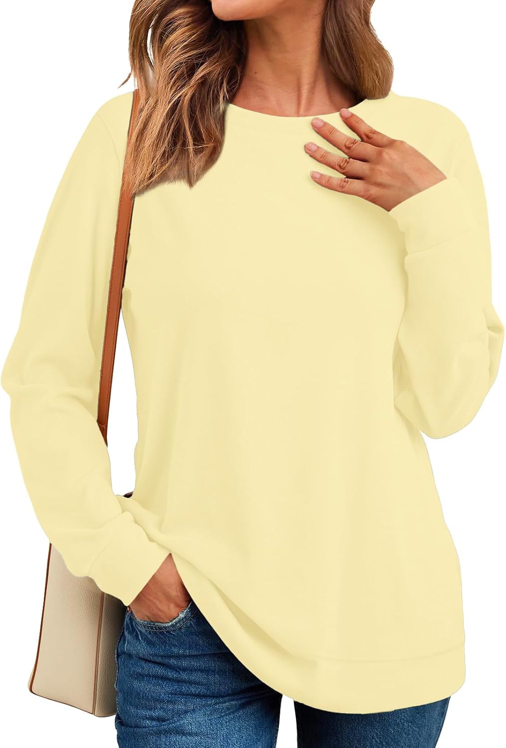RUMIA Crewneck Fall Sweatshirt