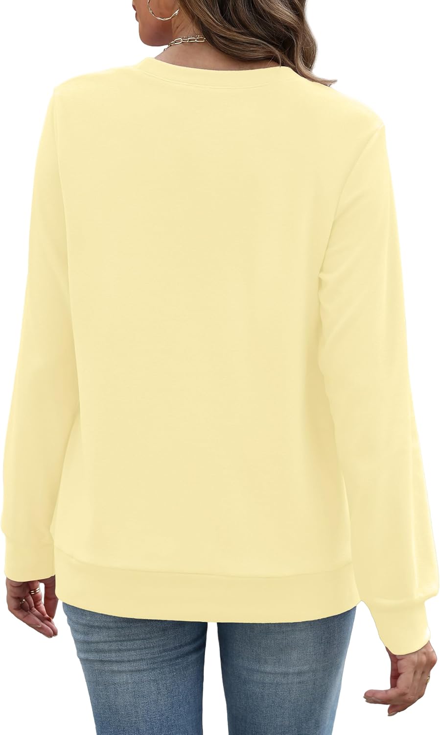 RUMIA Crewneck Fall Sweatshirt