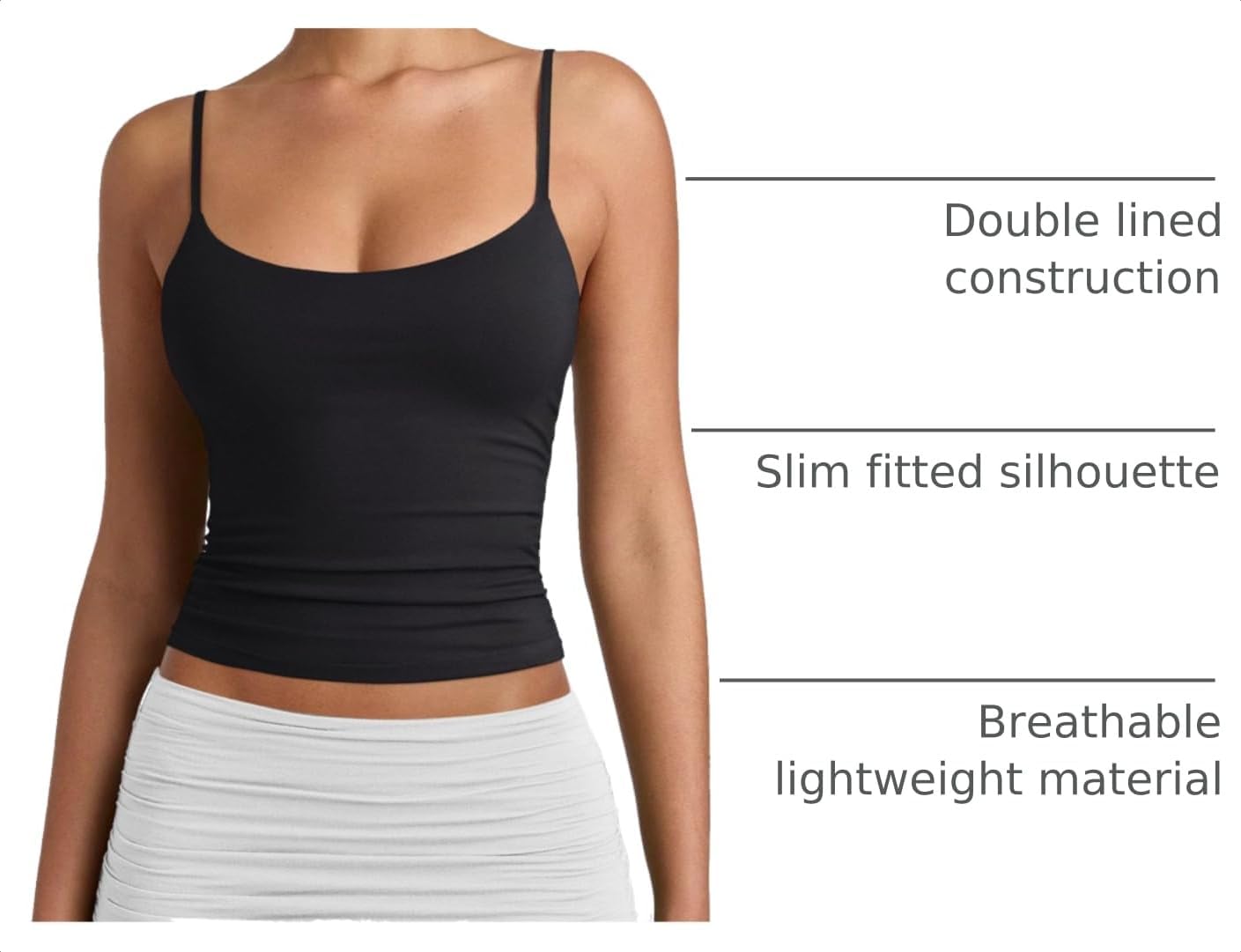 PINKMSTYLE Women's Basic Double Lined
