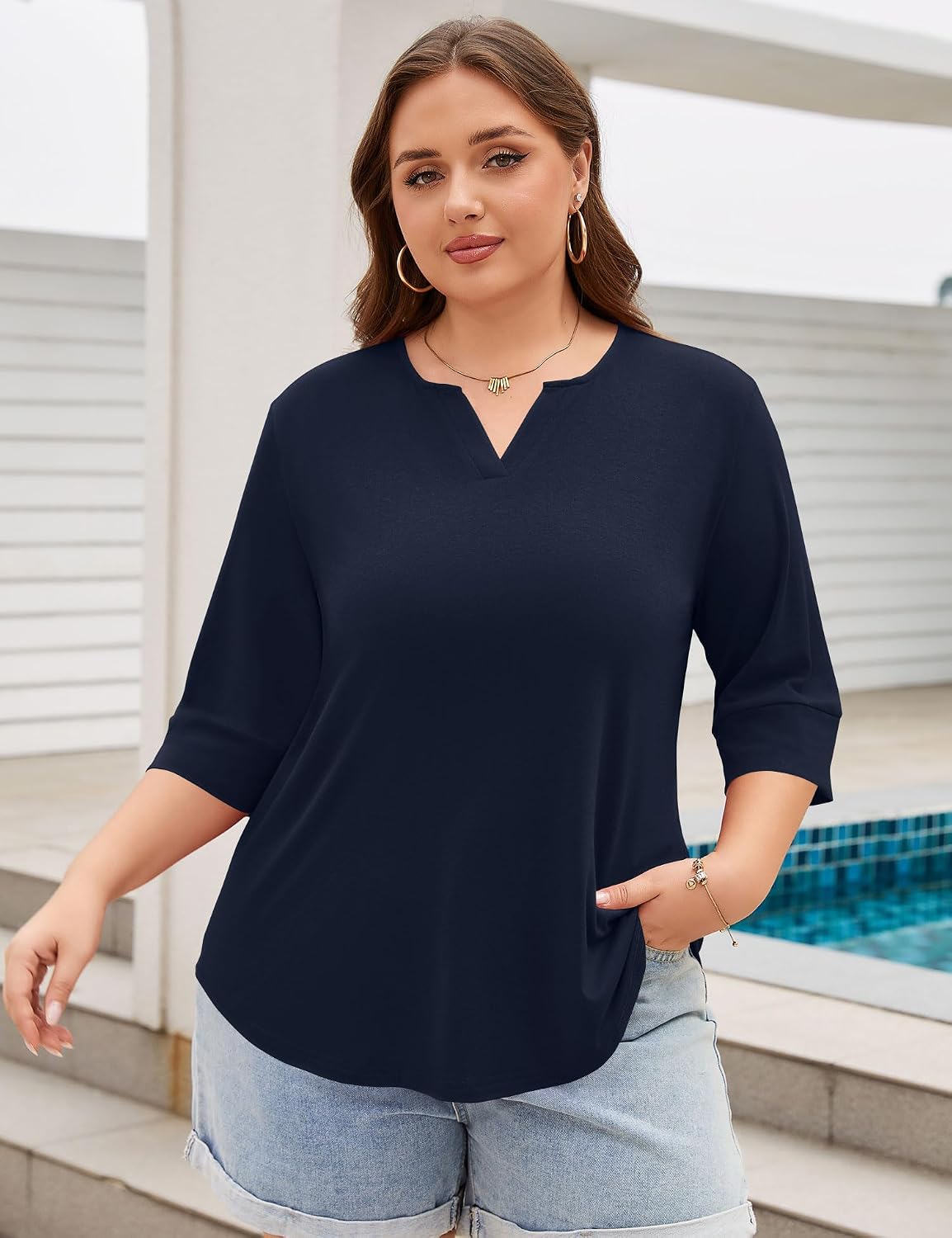 TFSDOD Plus Size Tops