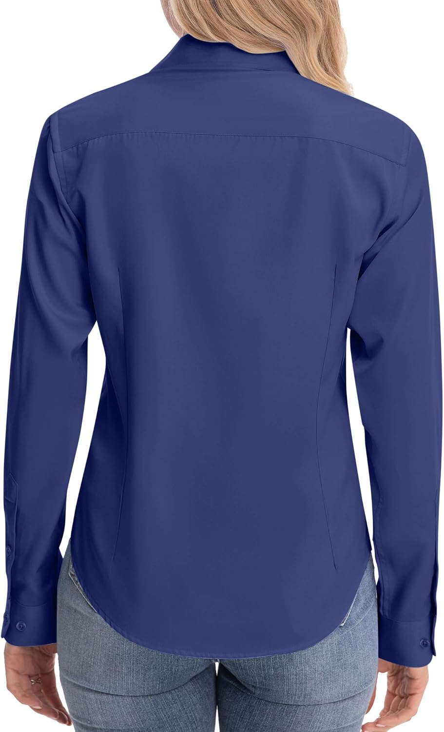 siliteelon Womens Classic-Fit Dress Shirts