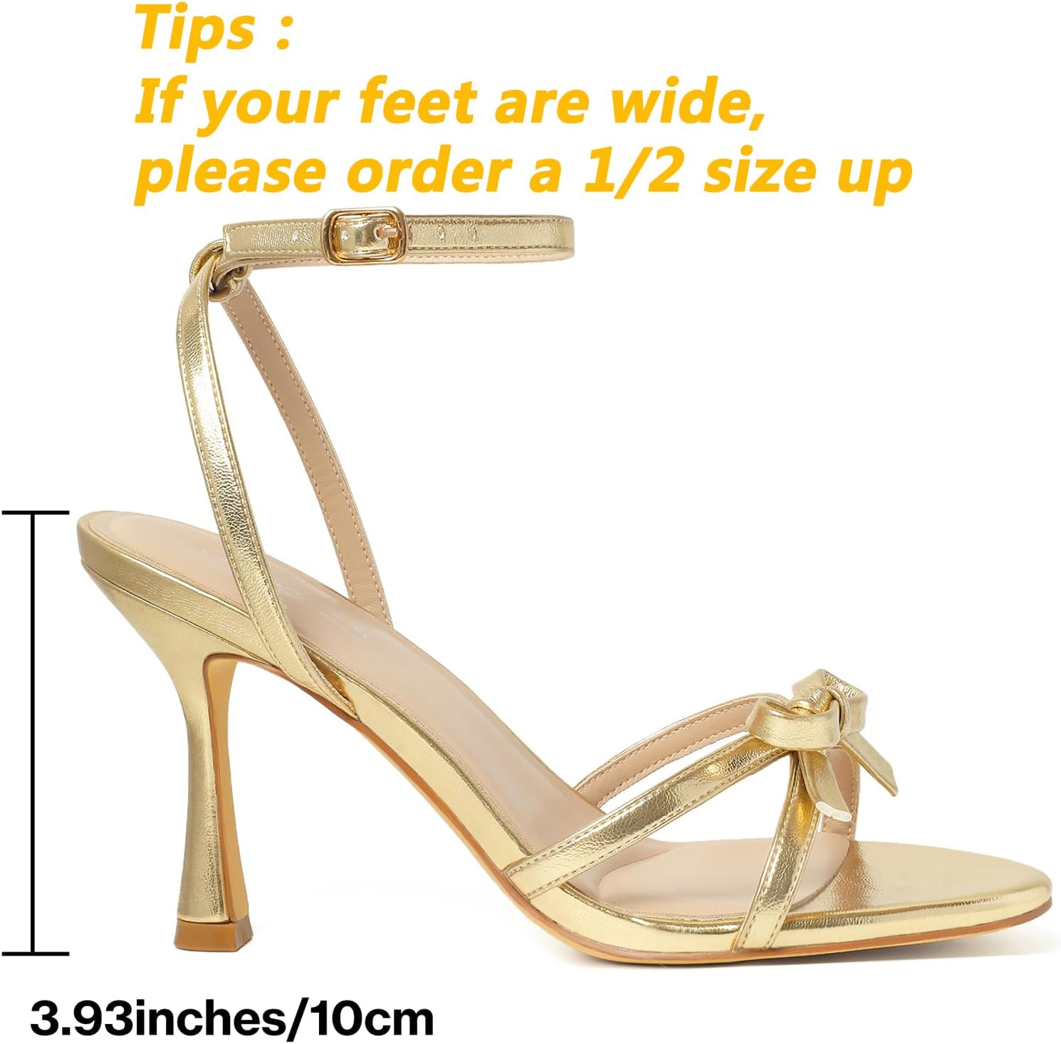 Mostrin Strappy Heels for Women