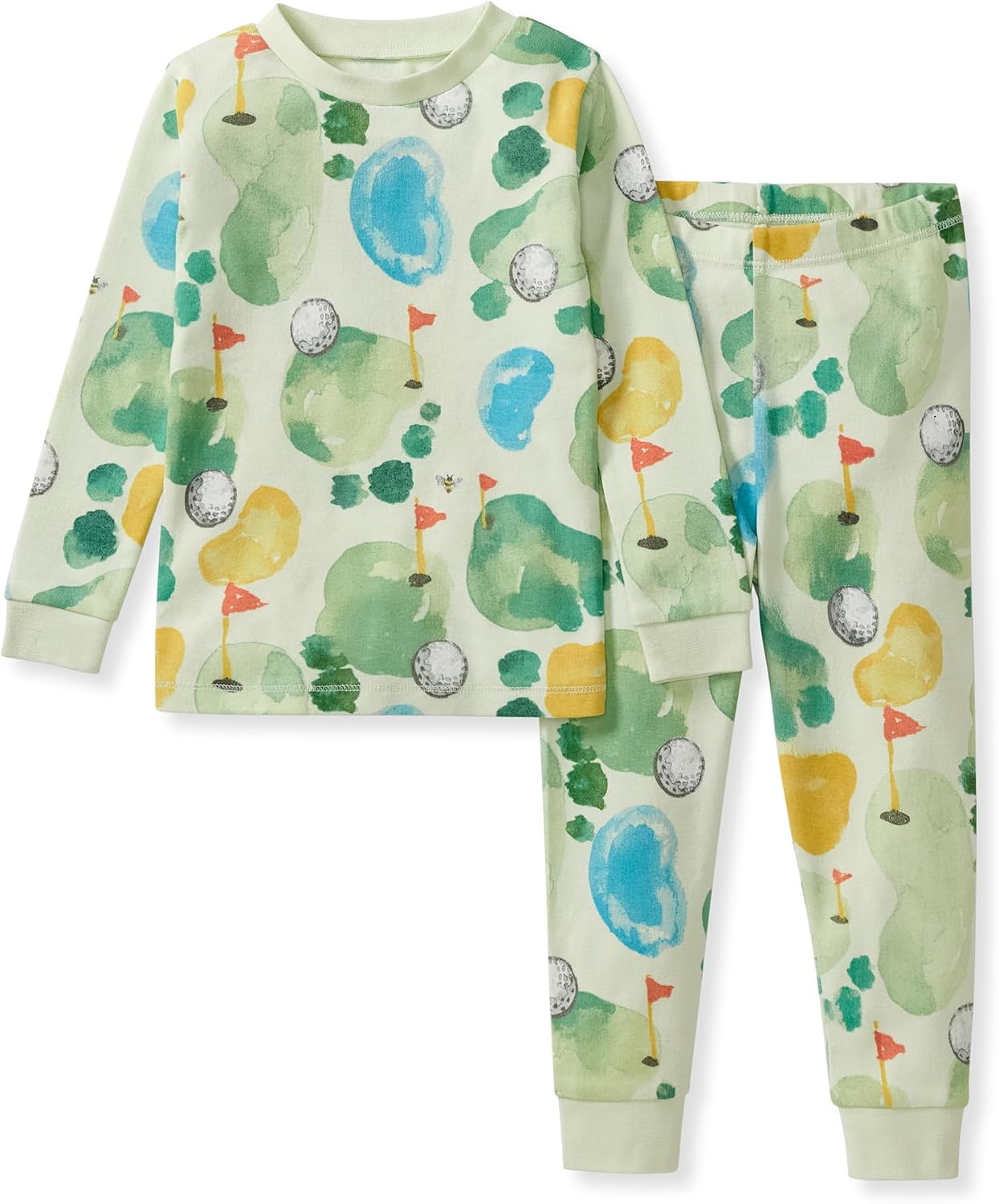 Burt's Bees Baby Organic Cotton Pajamas for Boys, Toddler PJ Set