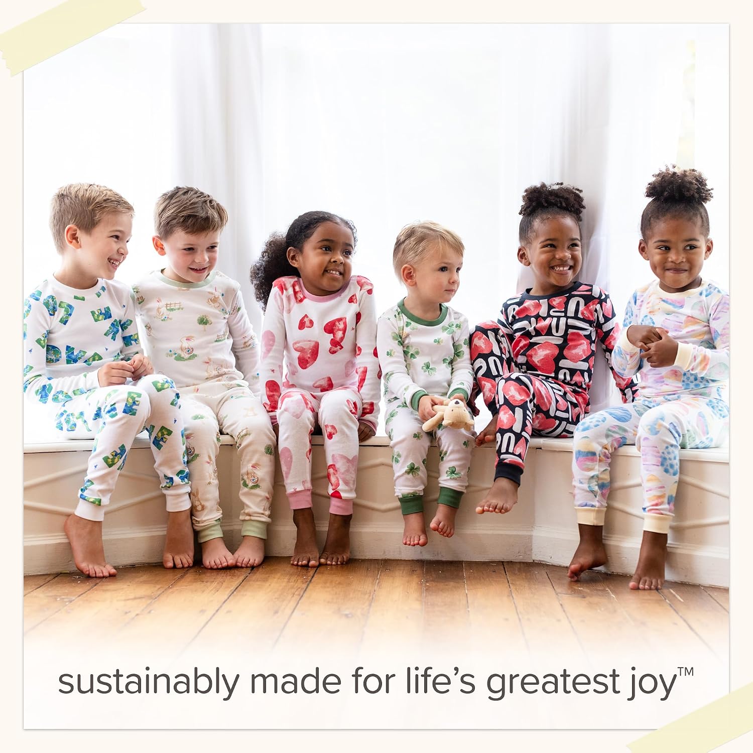 Burt's Bees Baby Organic Cotton Pajamas for Boys, Toddler PJ Set - Image 3
