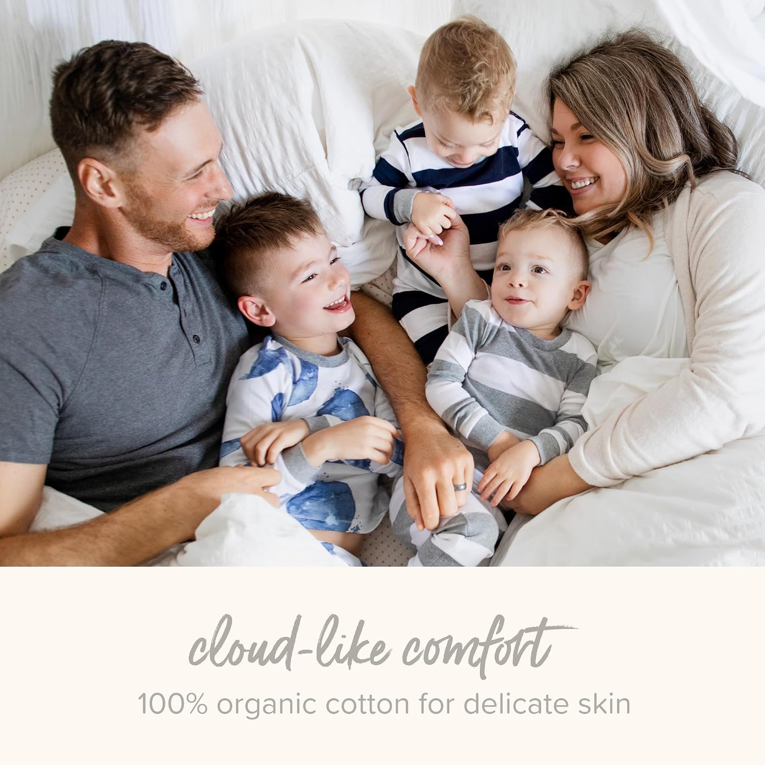 Burt's Bees Baby Organic Cotton Pajamas for Boys, Toddler PJ Set - Image 6