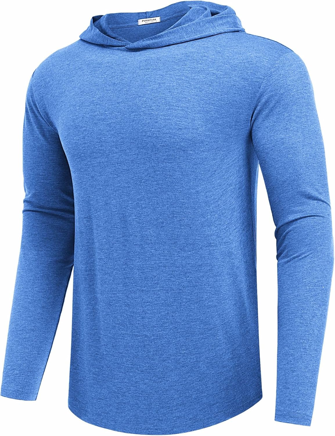 PINSPARK Men's Lightweight Pullover Hoodie Long Sleeve Sweatshirt