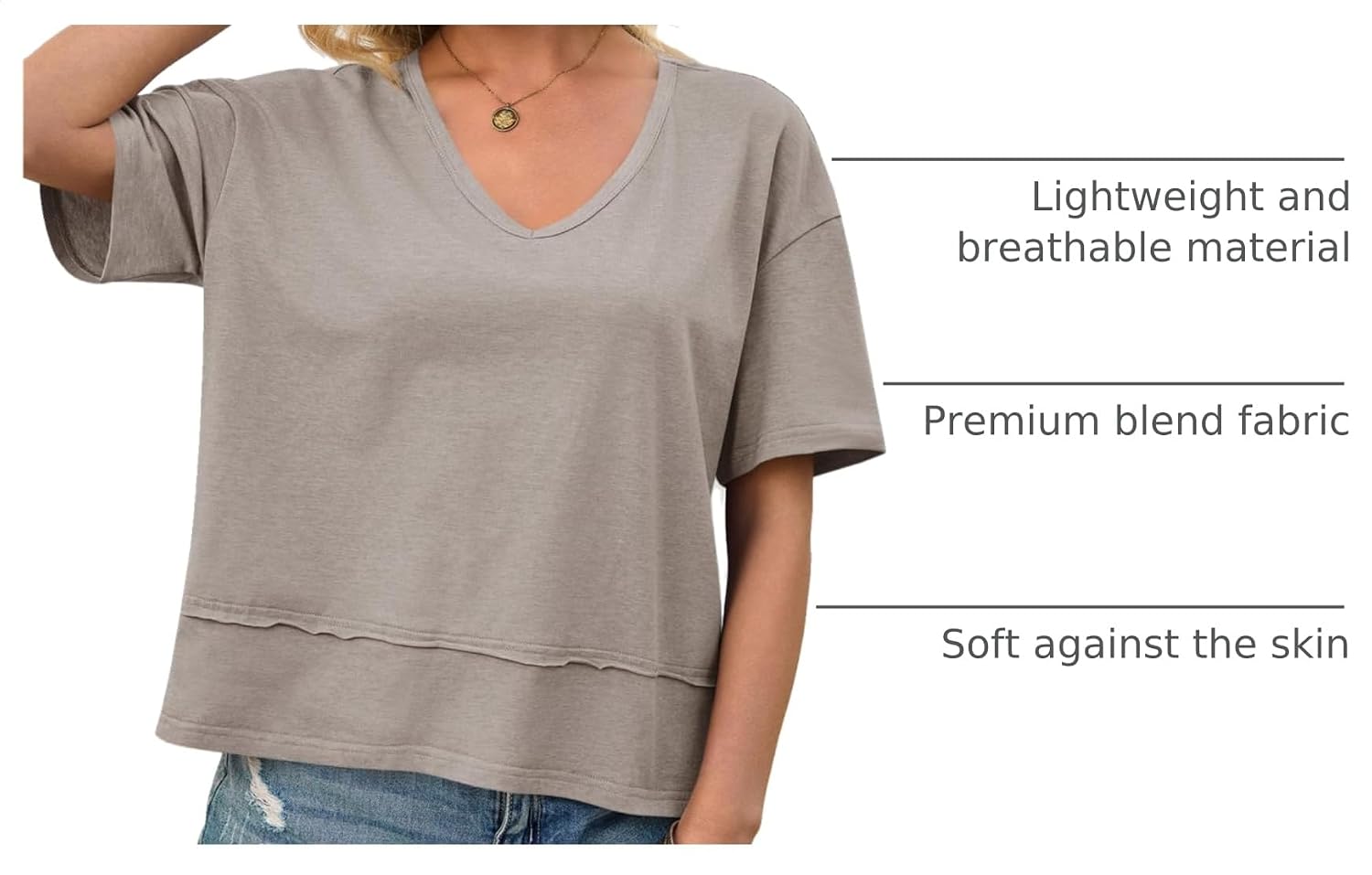 Cicy Bell Womens Summer V