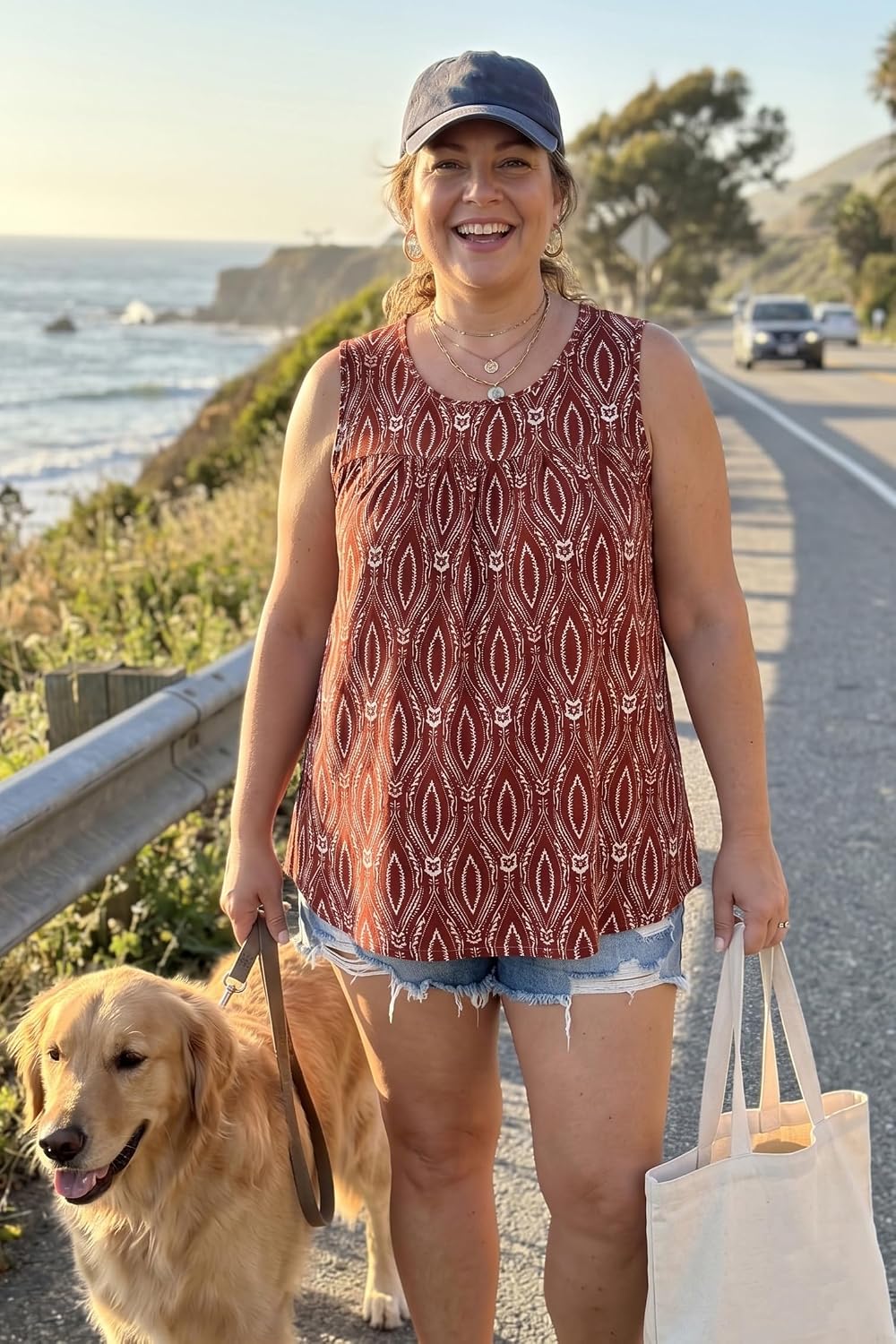 Womens Summer Tank Tops Sleeveless