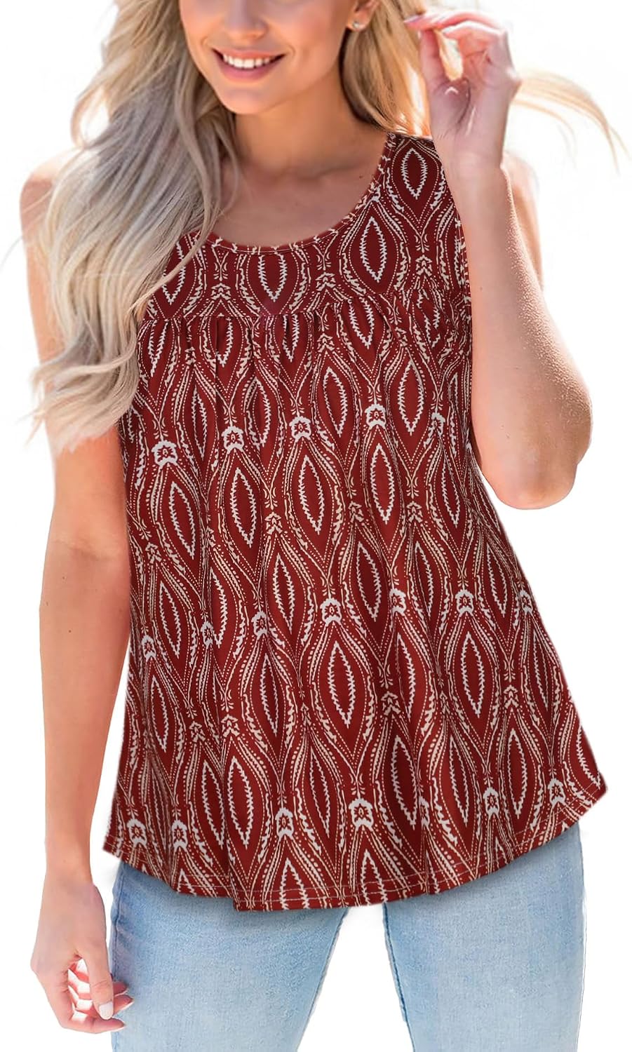 Womens Summer Tank Tops Sleeveless