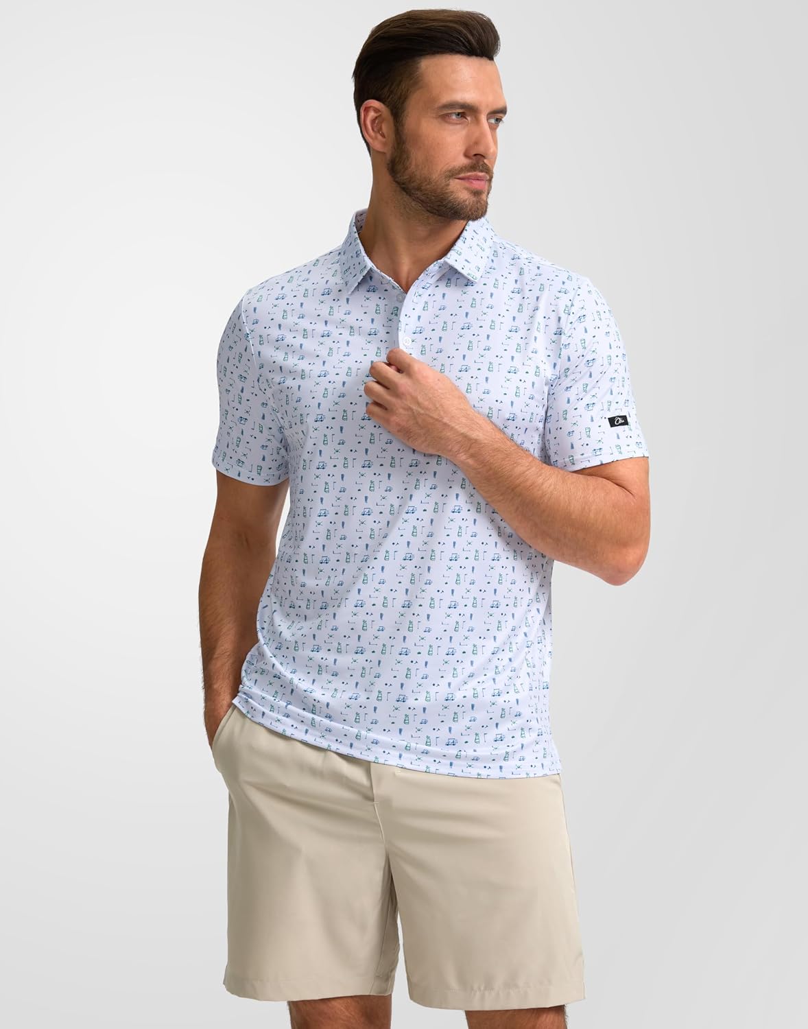 Obla Men's Golf Polo Shirts