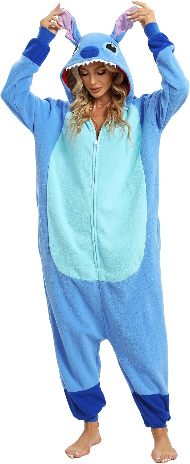 NAITOKE Halloween Adult Onesie Fleece