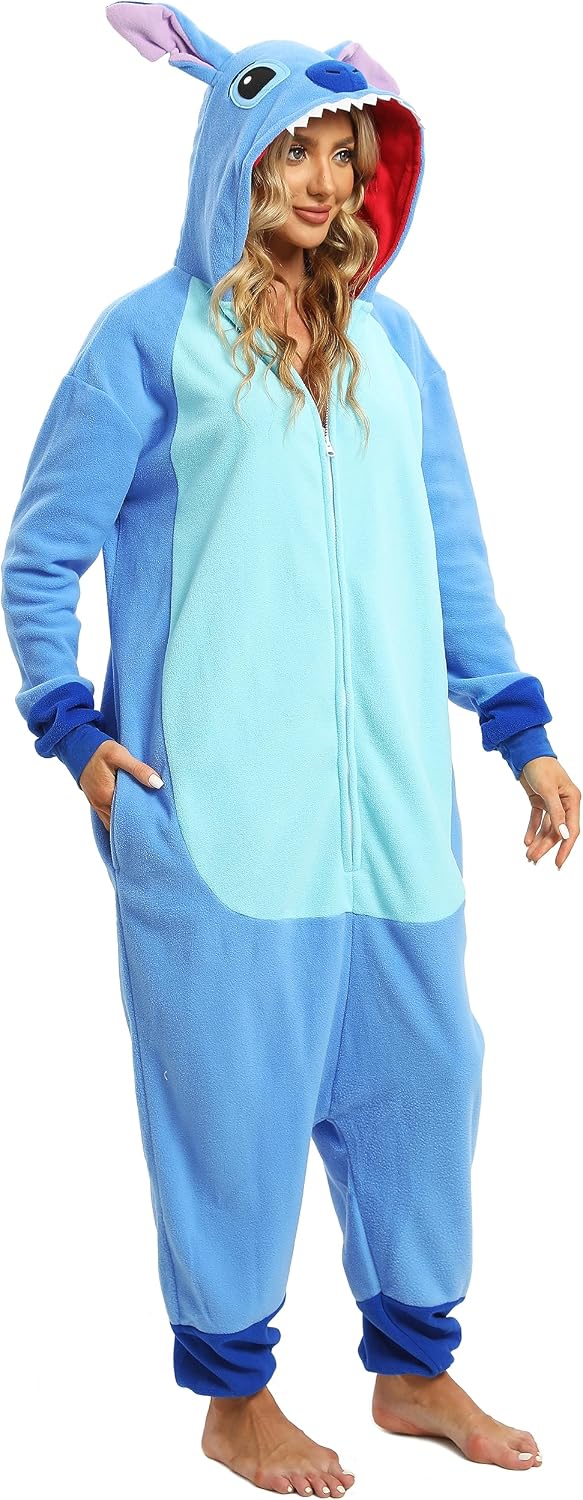 NAITOKE Halloween Adult Onesie Fleece