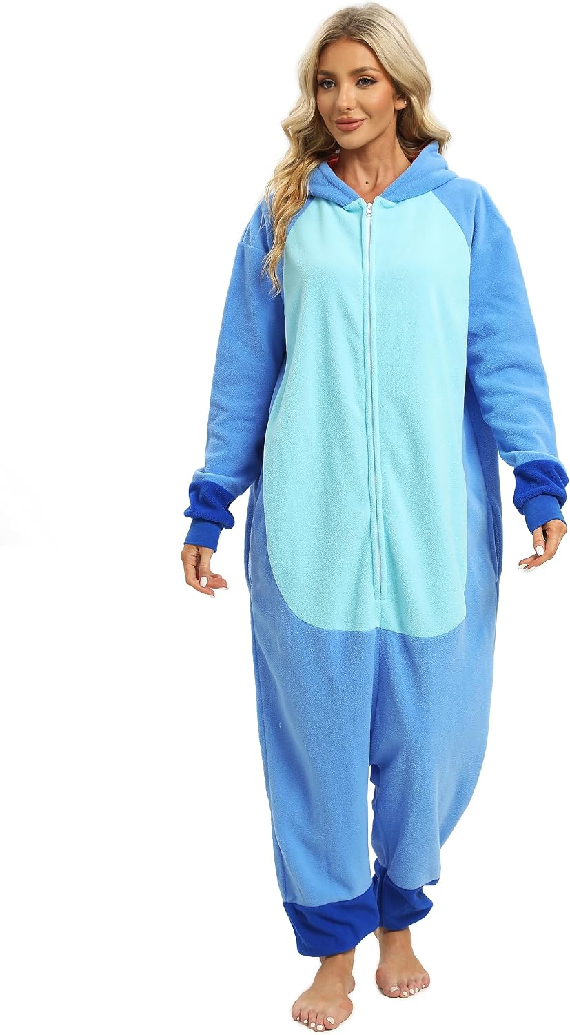 NAITOKE Halloween Adult Onesie Fleece