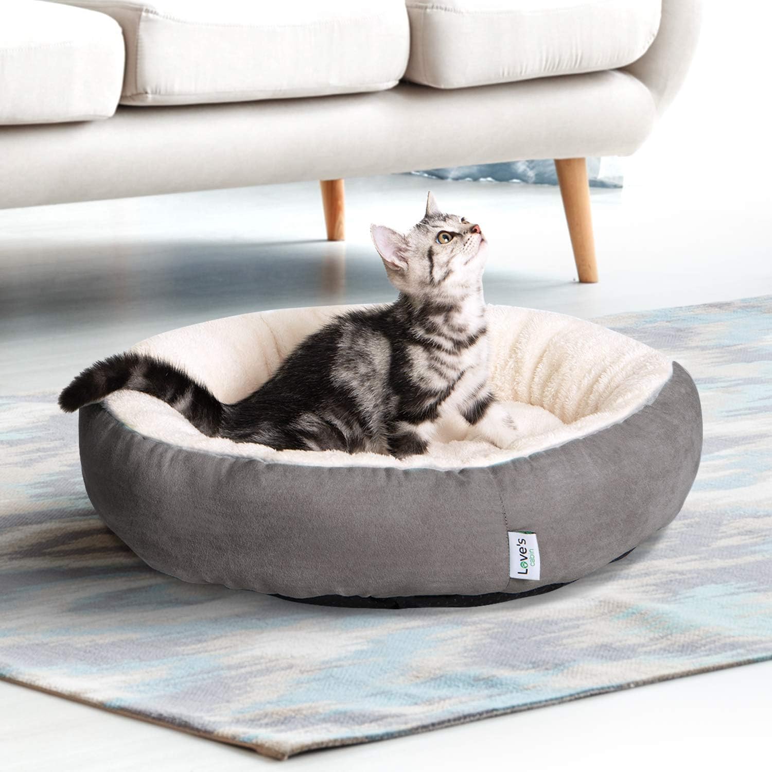 Love's cabin Round Donut Cat