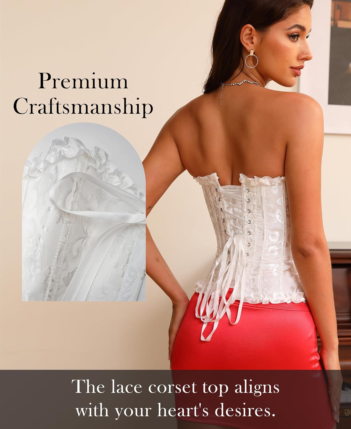 Bustier Corset Top for Women