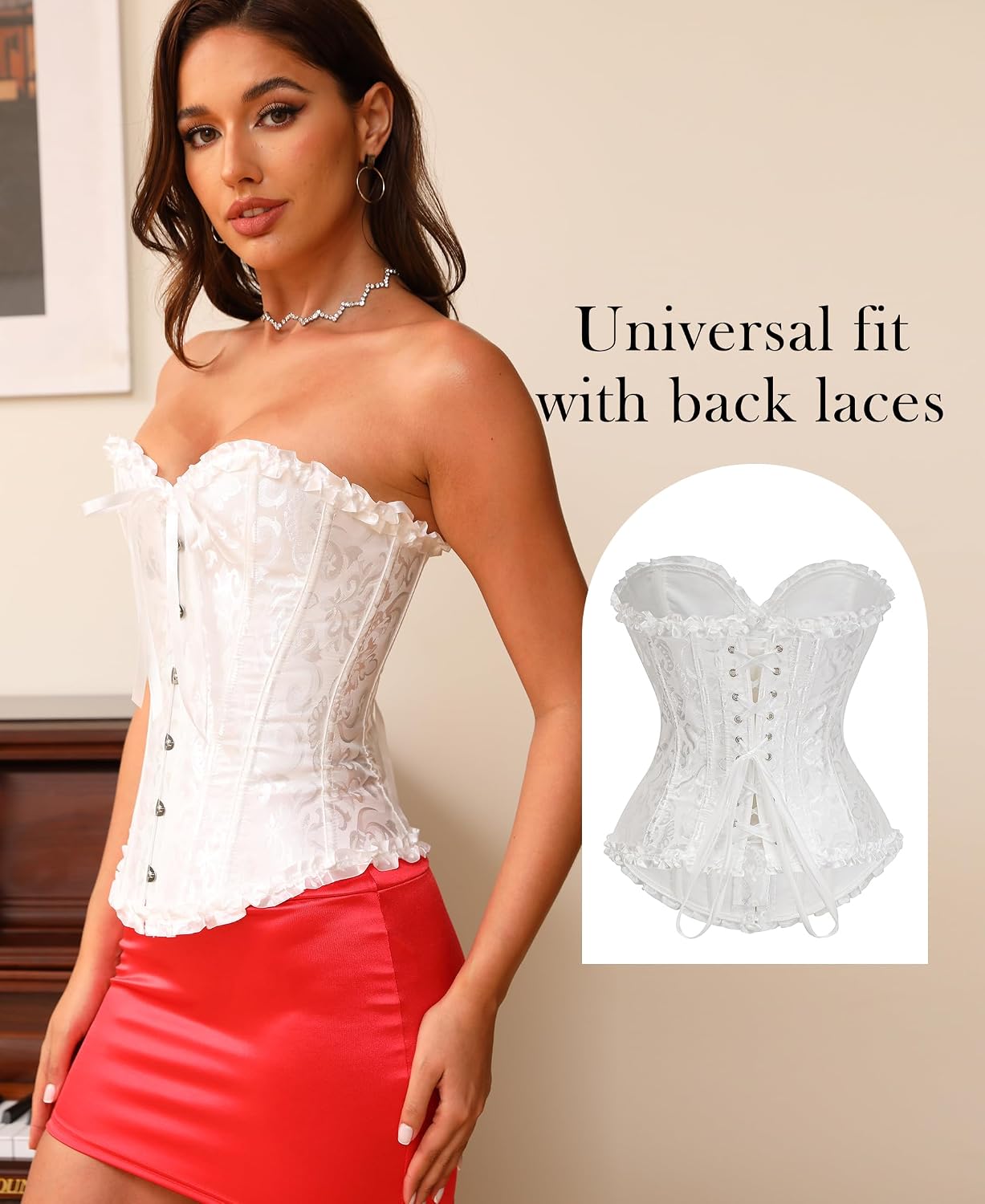Bustier Corset Top for Women