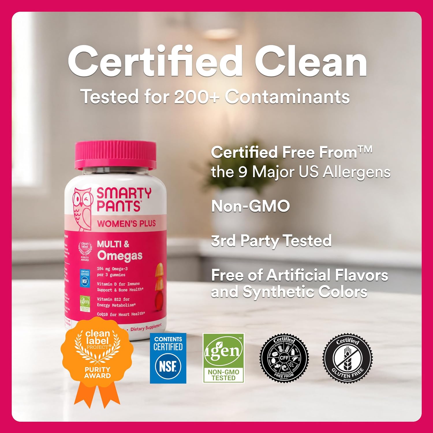 SmartyPants Women's Multivitamin Gummies, Vitamin