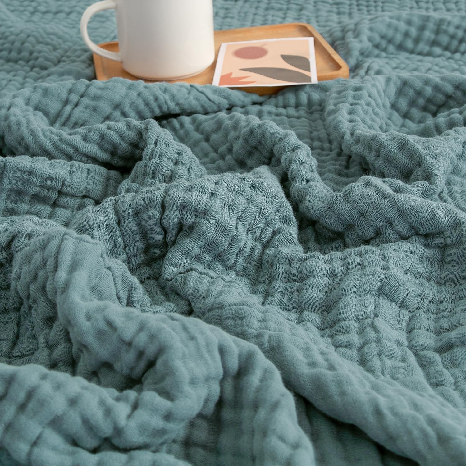 EMME Muslin Throw Blankets