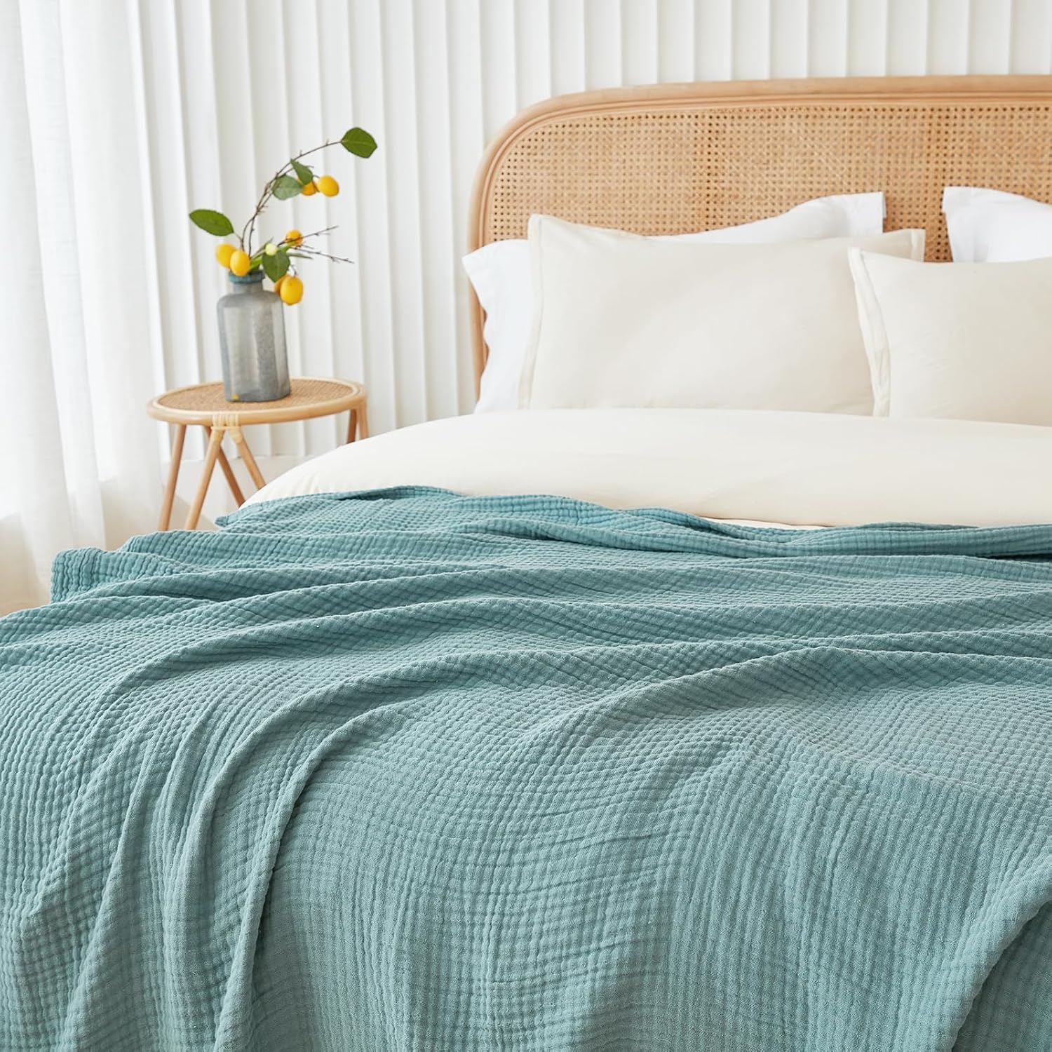 EMME Muslin Throw Blankets