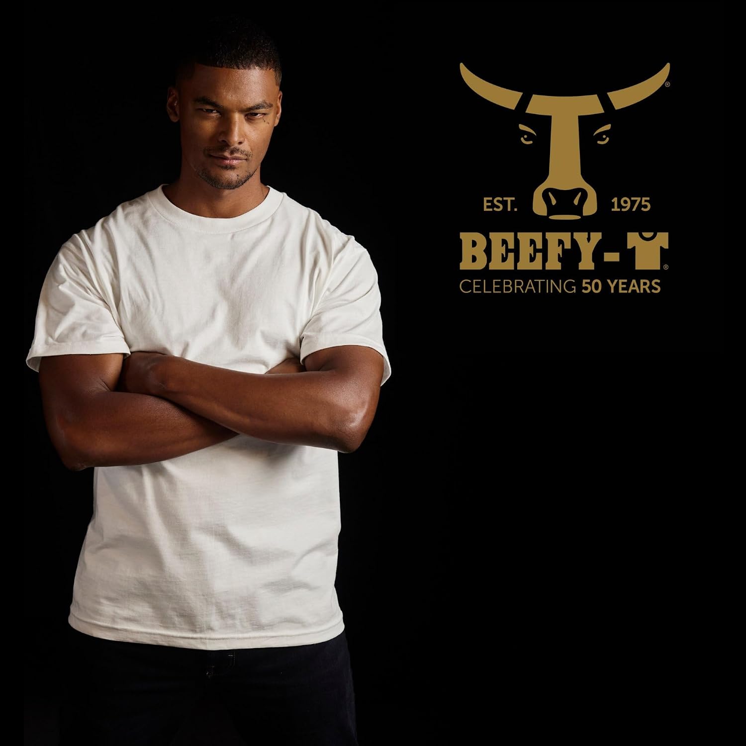 Hanes Men's Beefy-T T-Shirt, Heavyweight