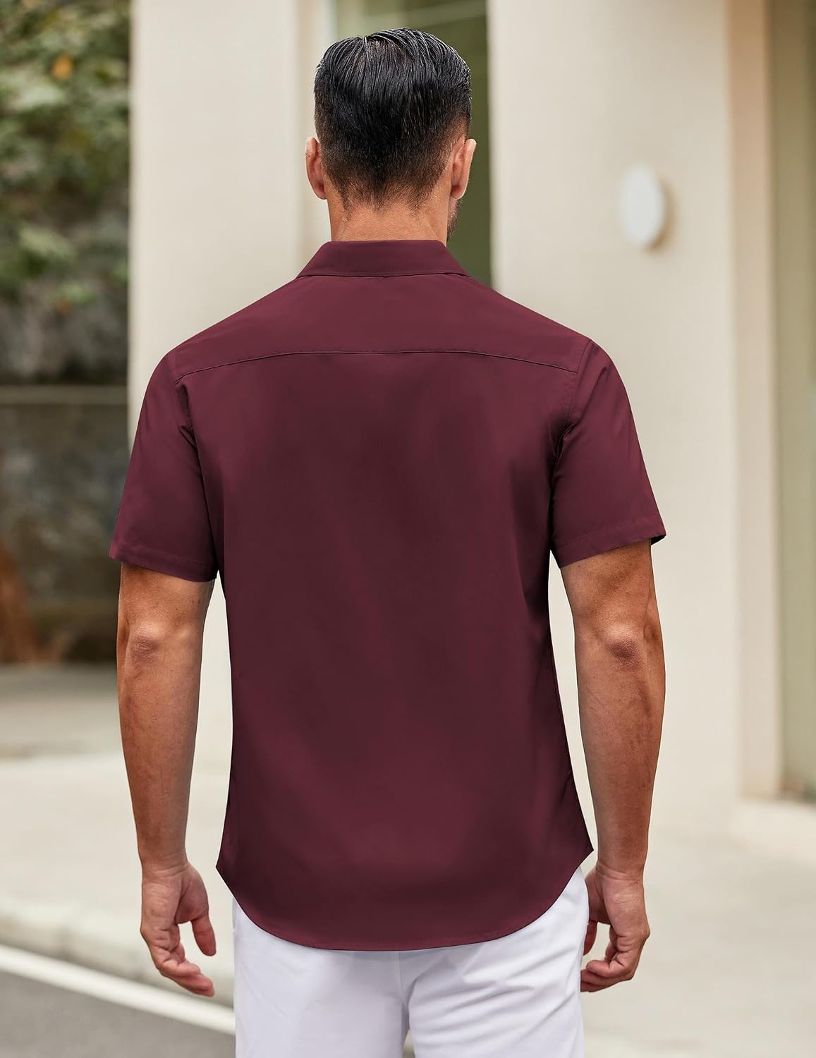 COOFANDY Mens Short Sleeve Casual