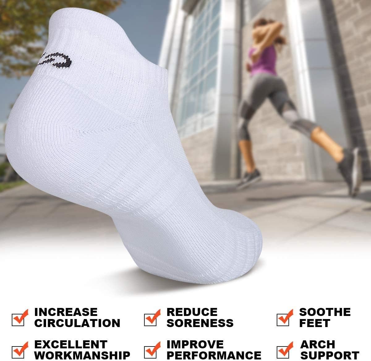 Lapulas Athletic Running Ankle Socks
