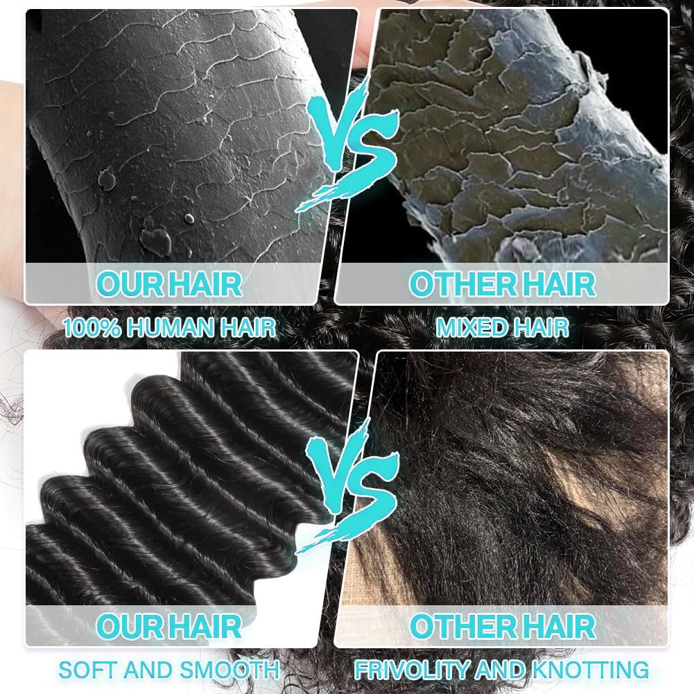 12A Deep Wave Human Hair