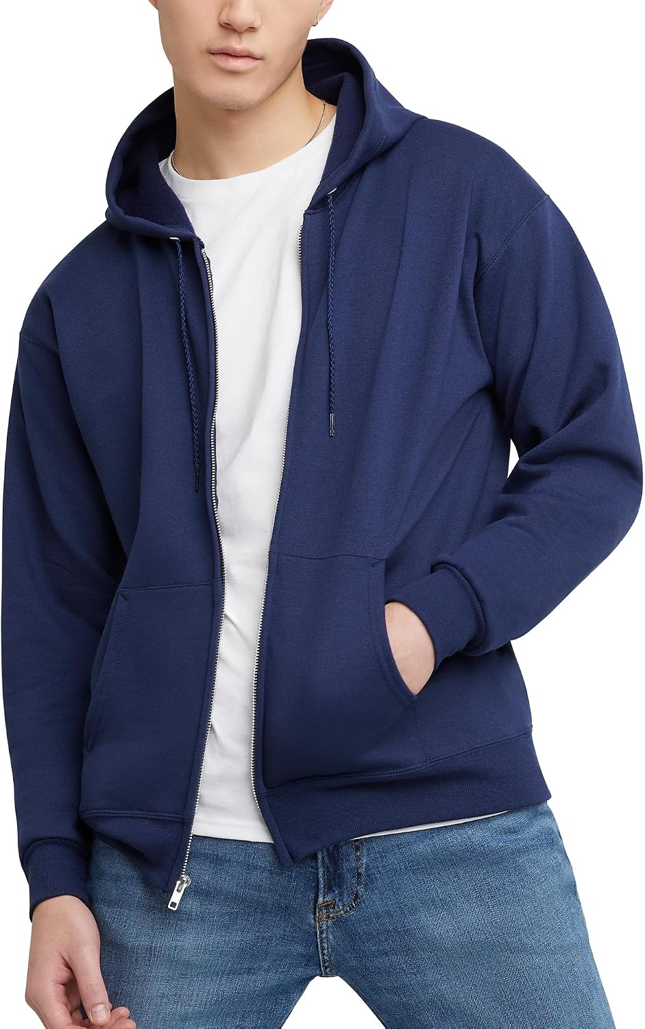 Hanes Men's Zip-up Hoodie, Ecosmart