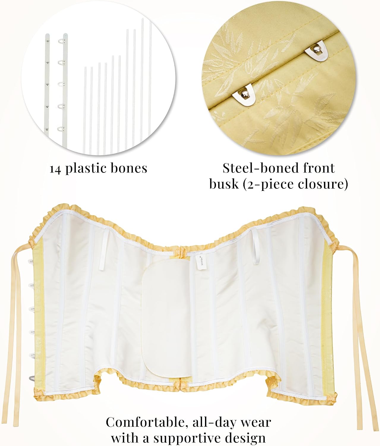 SZIVYSHI 14-Bone Overbust Corset Top - Image 5