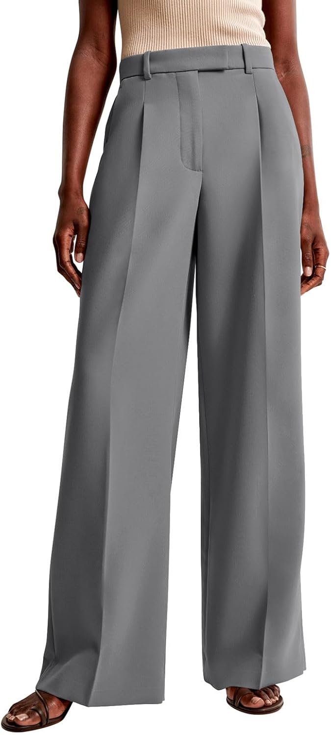 NIMIN Women Wide Leg Work Pants Dress Trousers - Image 7