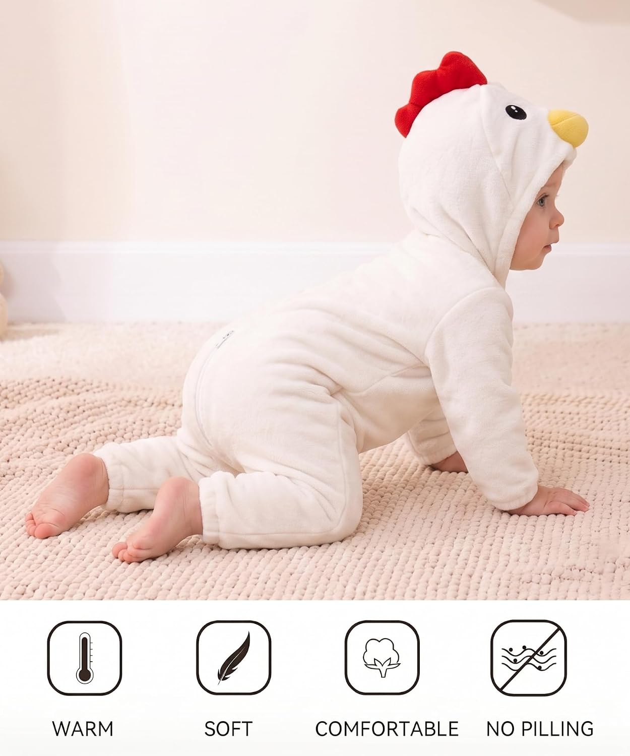Unisex Baby Animal Costume Pajamas