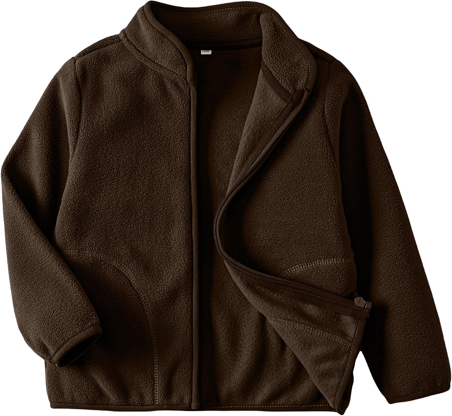 Toddler Boys Girls Fleece Jacket Lightweight Fall Spring 2-12 Years