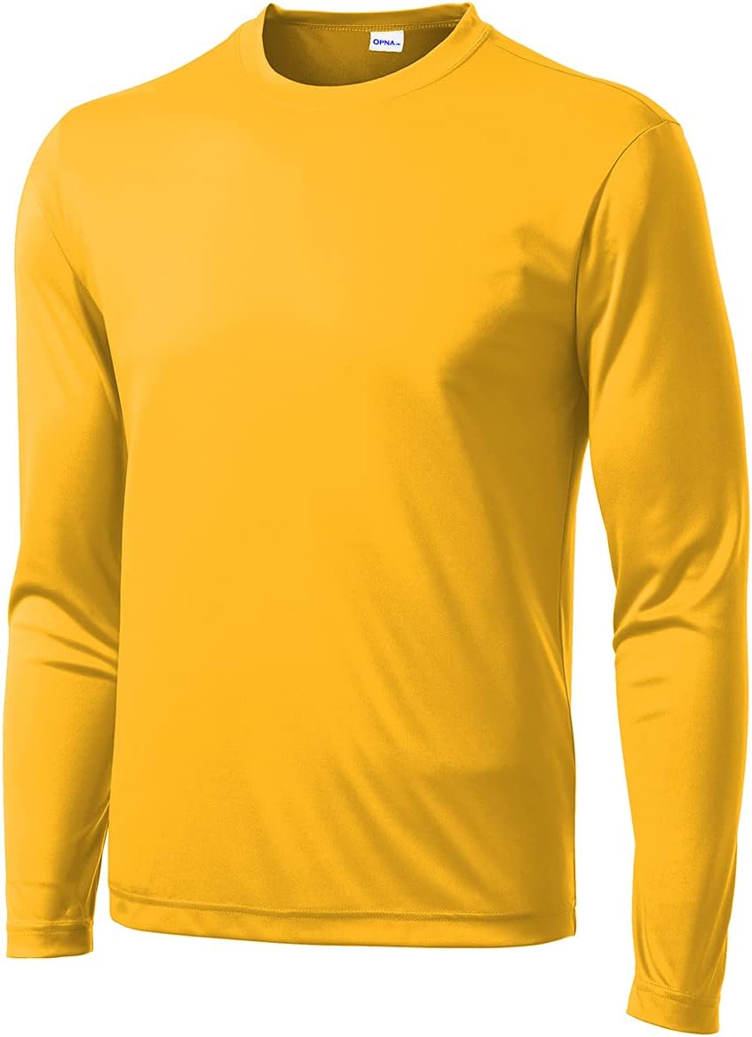 Men's Long Sleeve Moisture Wicking