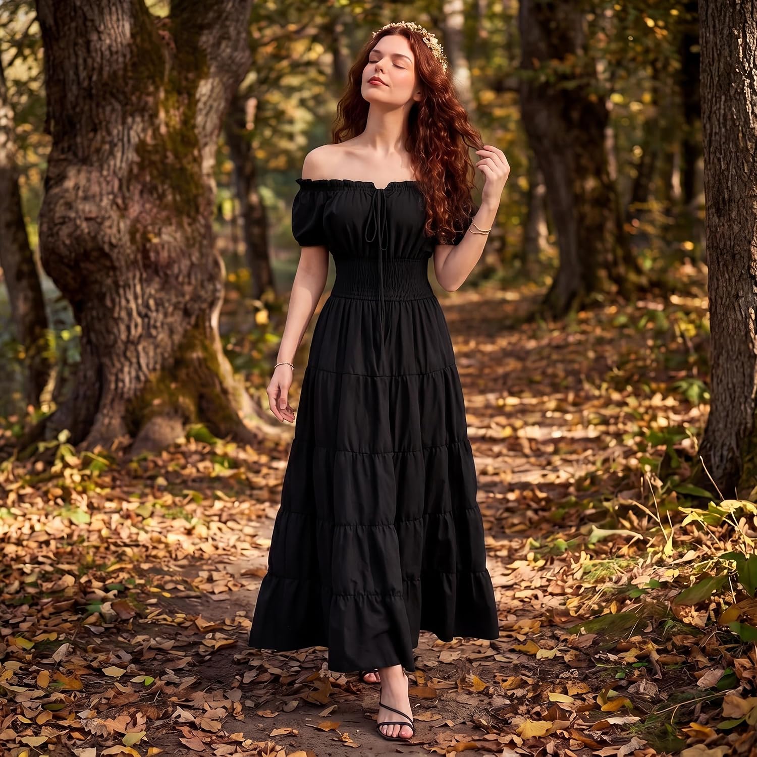Zhitunemi Renaissance Costume Women Dress: