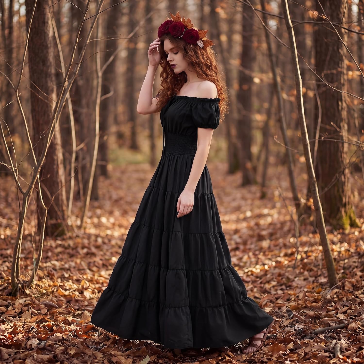 Zhitunemi Renaissance Costume Women Dress: