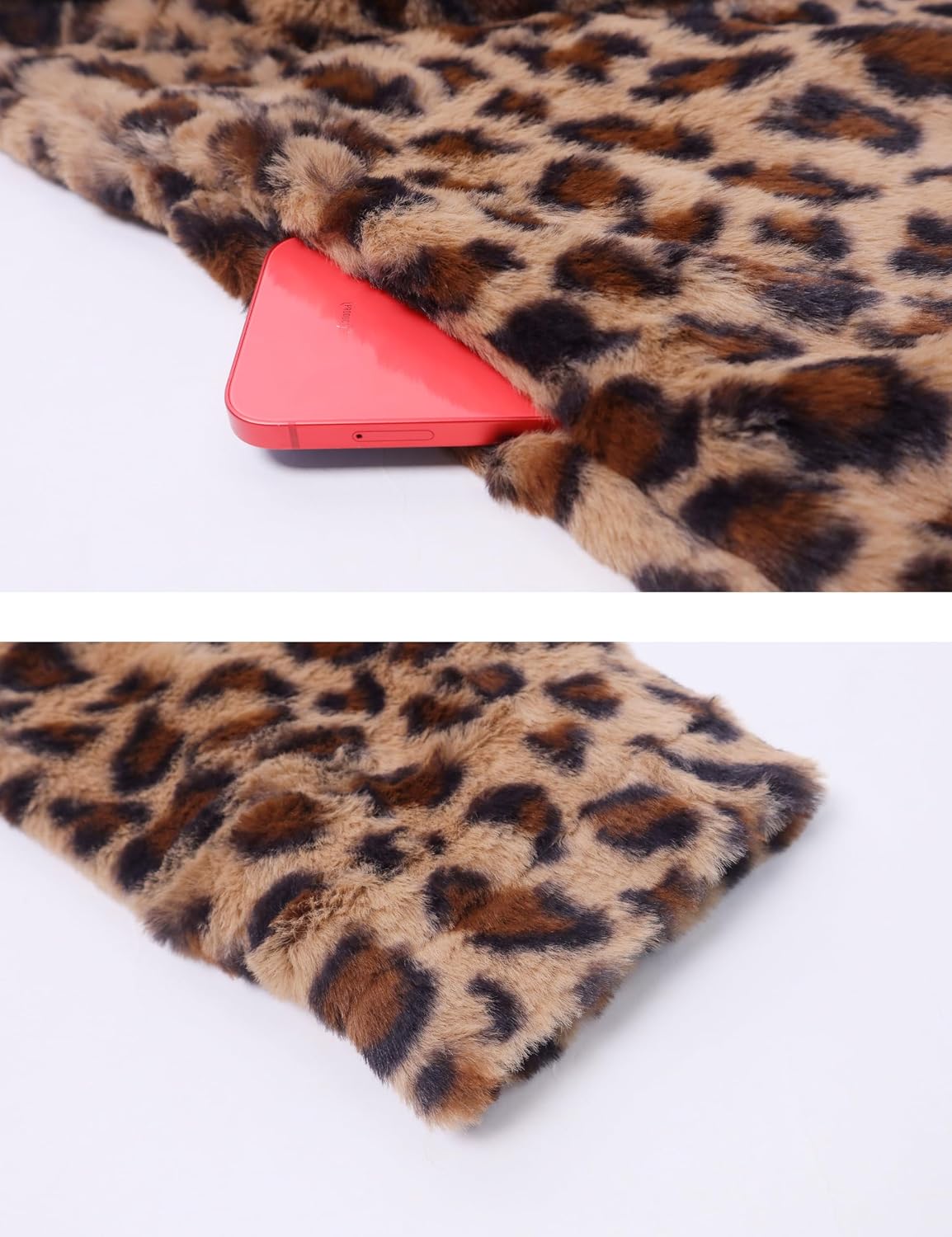 Women's Faux Fur Jackets Leopard