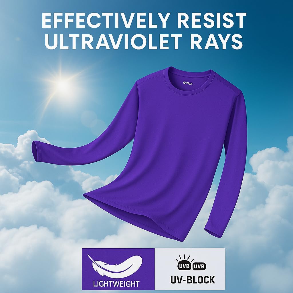 Men's Long Sleeve Moisture Wicking