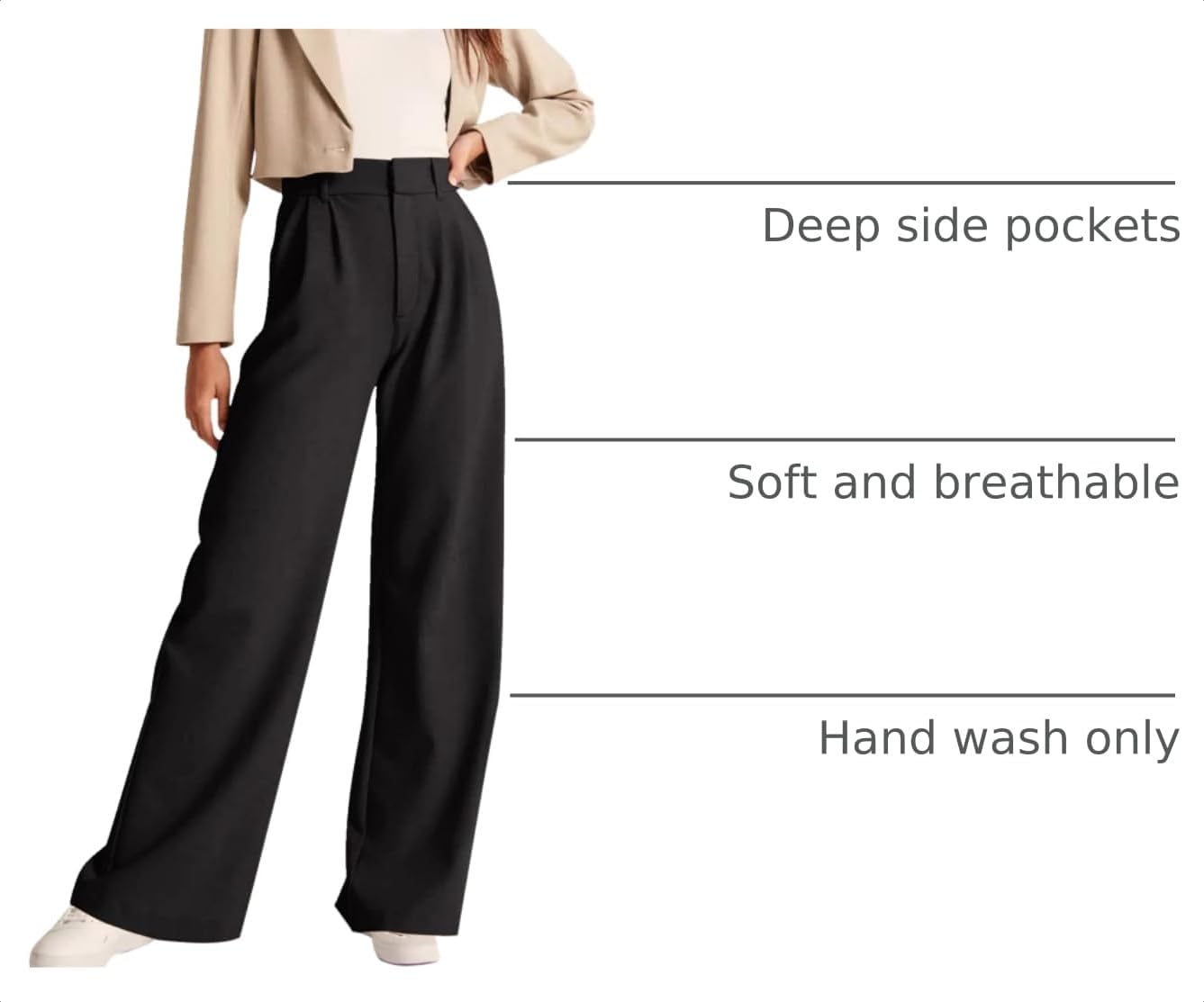 NIMIN Women Work Pants Business