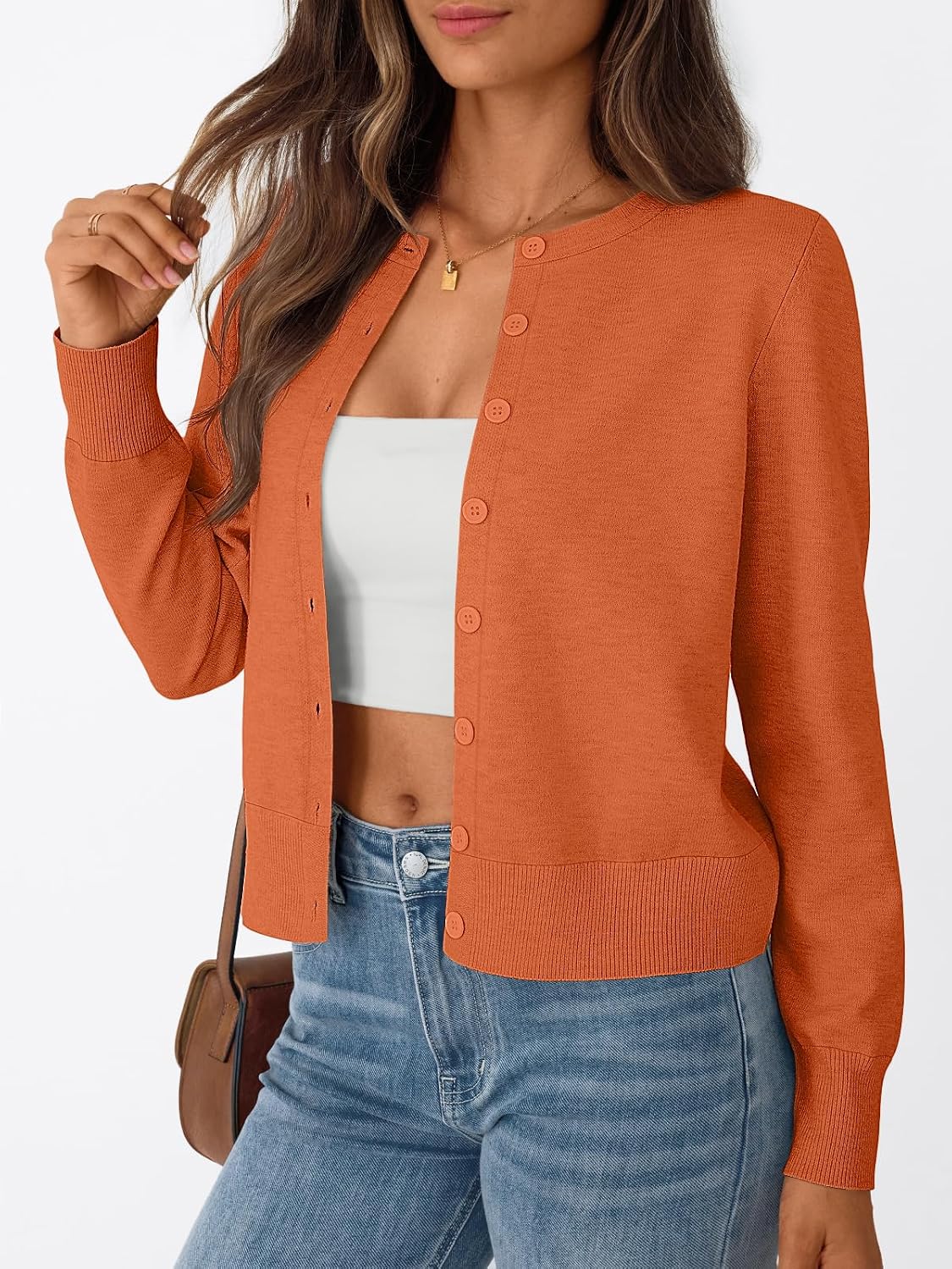 Trendy Queen Women's Lightweight Knit Cardigan - Image 3